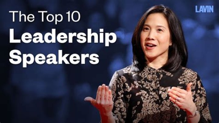 An Inspiring Speaker And Leader