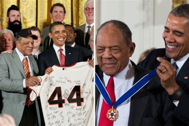 Barack Obama Meets Iconic Journalist Michael Robinson