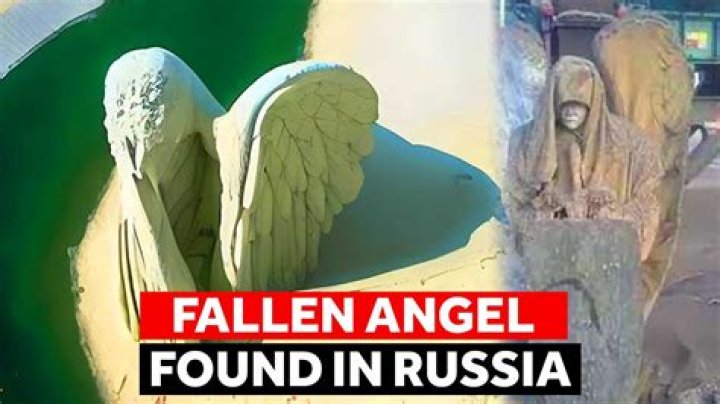 Unearthing The Mystique: The Angel Statue Found In Russia